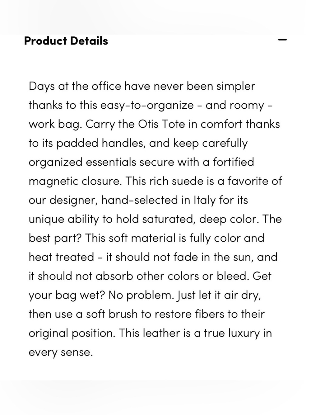 Hammitt Otis Tote Mahogany Suede/Bronze - Picture 9 of 11